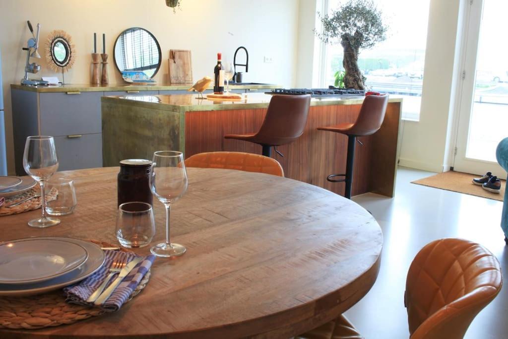 Luxury Harbour Suite With Private Parking Loosdrecht Exterior foto