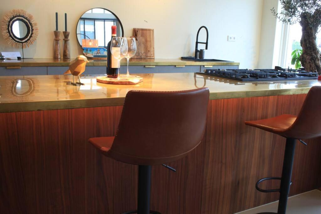 Luxury Harbour Suite With Private Parking Loosdrecht Exterior foto
